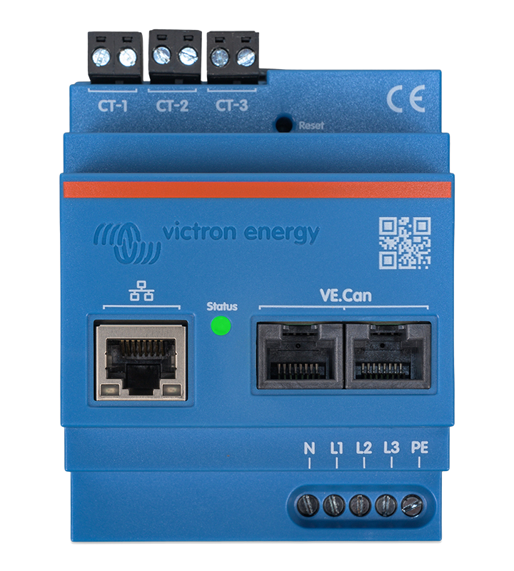Contadores de energía VM-3P75CT, ET112, ET340, EM24 Ethernet y EM540
